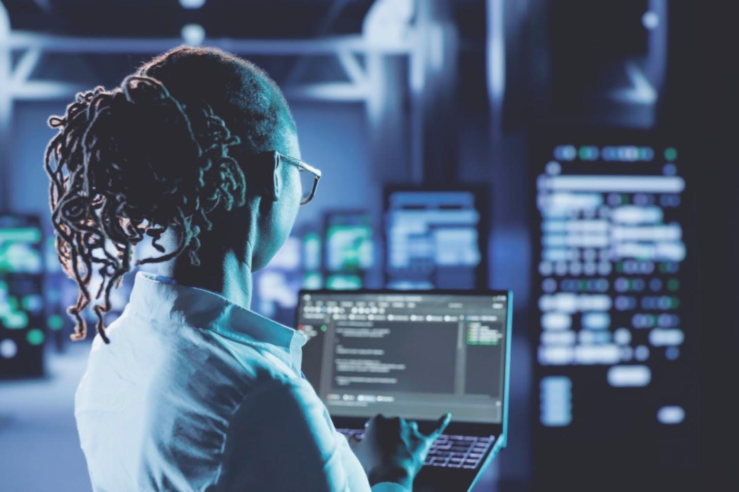 Esempio di interfaccia web con layout moderno